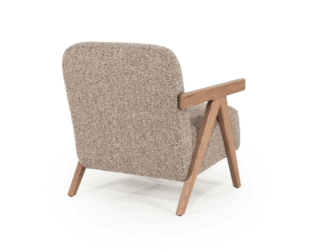 Fauteuil Francis - taupe Flou