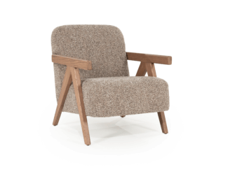 Fauteuil Francis - taupe Flou
