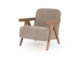Fauteuil Francis - taupe Flou