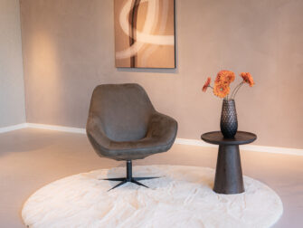 ruime loungestoel met diepe zitting en optimaal zitcomfort