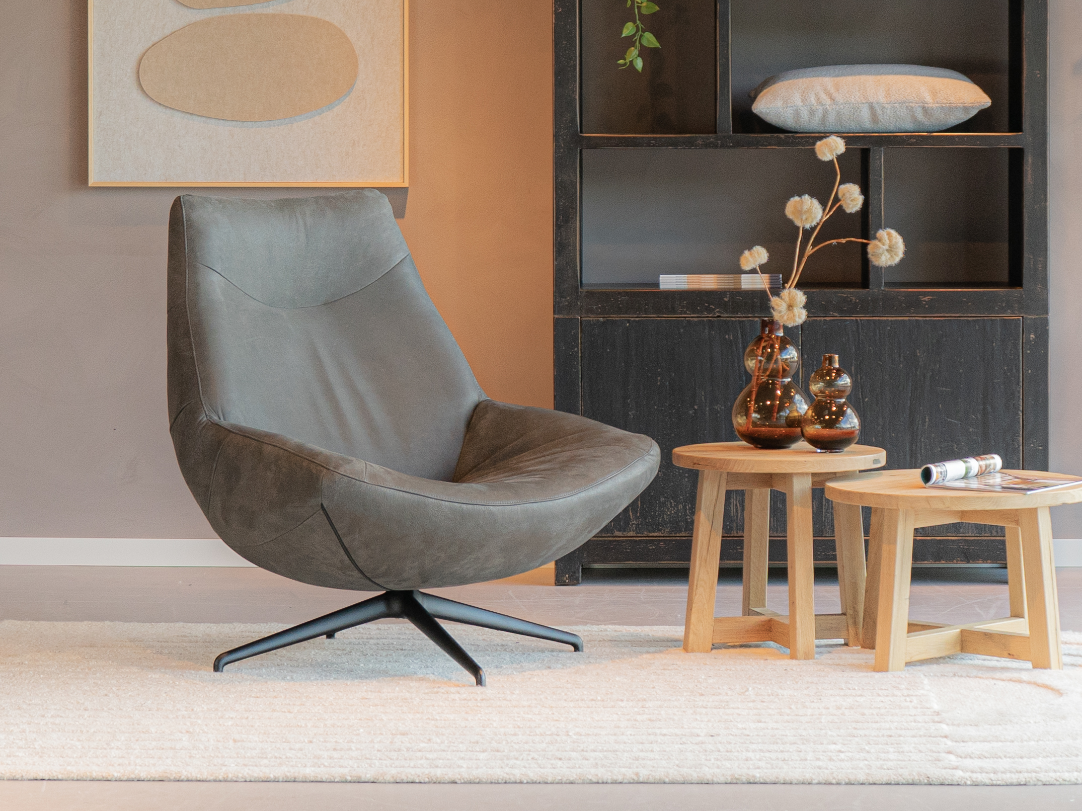 fauteuil in leder kopen