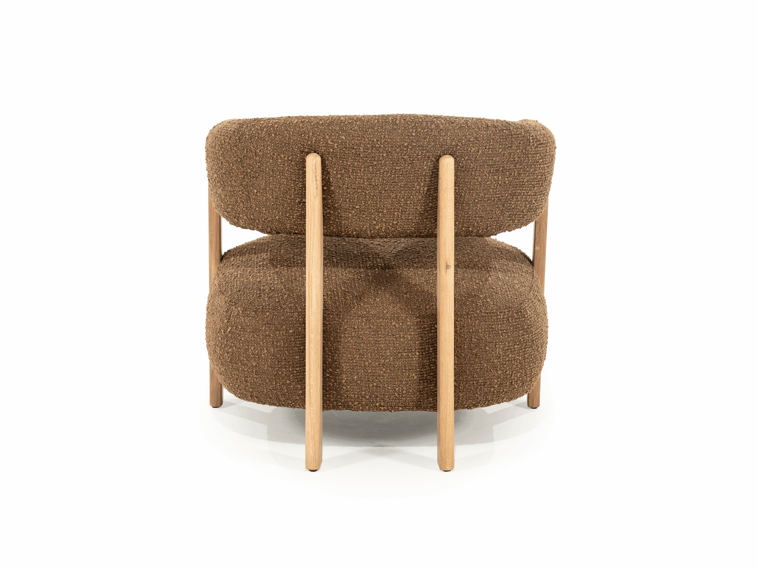 Fauteuil Lola - bruin Hush