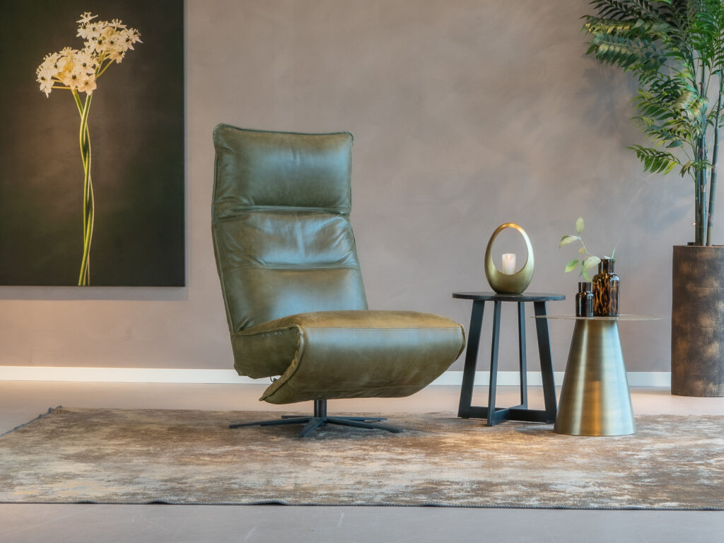 groene elektrische zetel