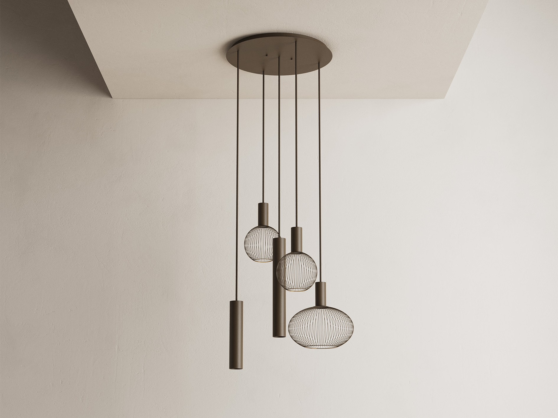 Moderne hanglamp voor boven eettafel