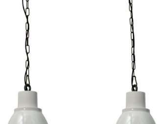hanglamp industrieel wit