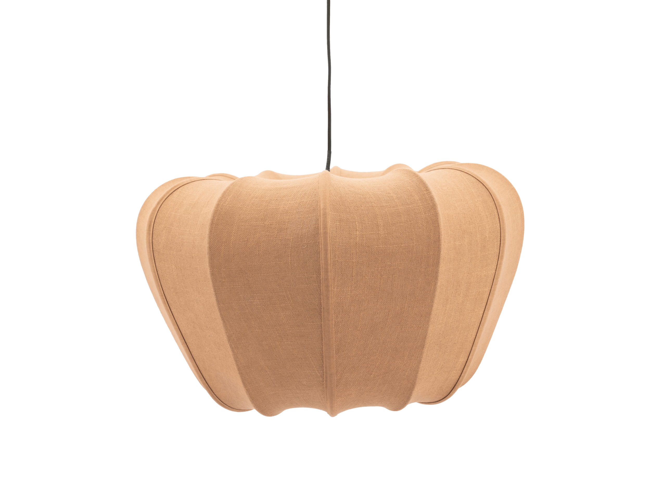 Hanglamp Sora - rond 48x48x28cm - brown