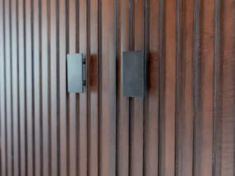 opbergkast donkerbruin