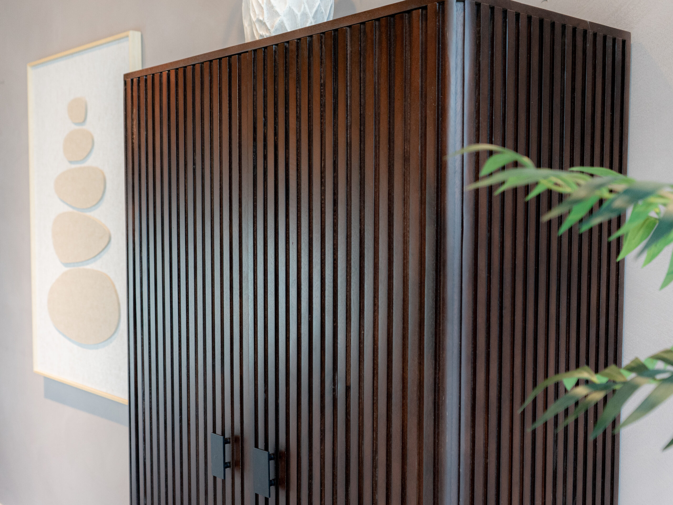 opbergkast mangohout 170cm