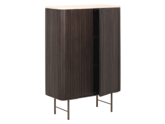 Kast Maroon - 90x40x130cm - 2 deurs