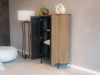 opbergkast met afgeronde hoeken