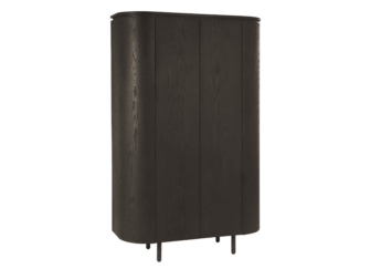 Kast Obscura - 155x43x180cm - espresso