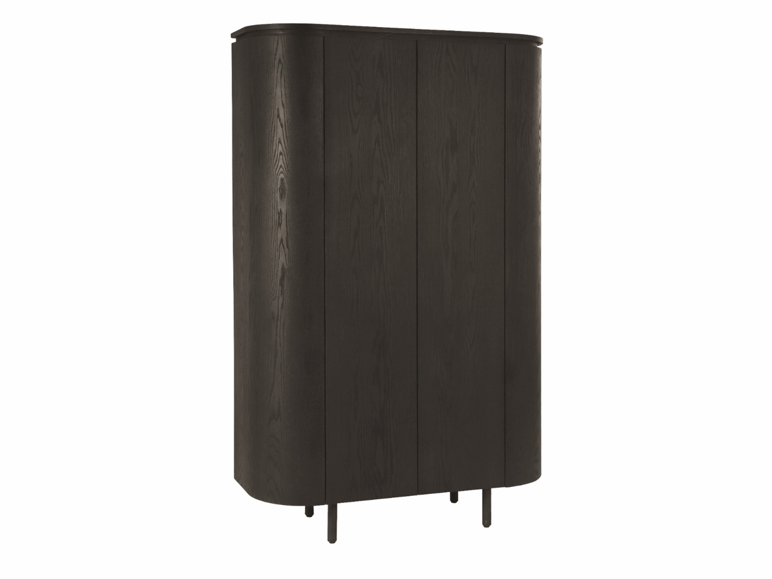 Kast Obscura - 155x43x180cm - espresso