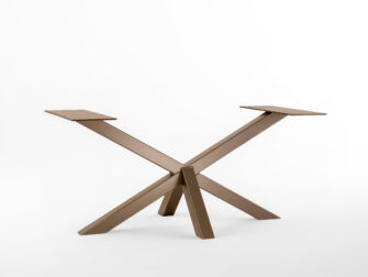 Tafelpoot Rivoli - anodic brown Tafelpoot Rivoli - anodic brown