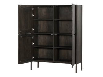 Opbergkast Amalfi - 120x42x160cm - 4 deurs