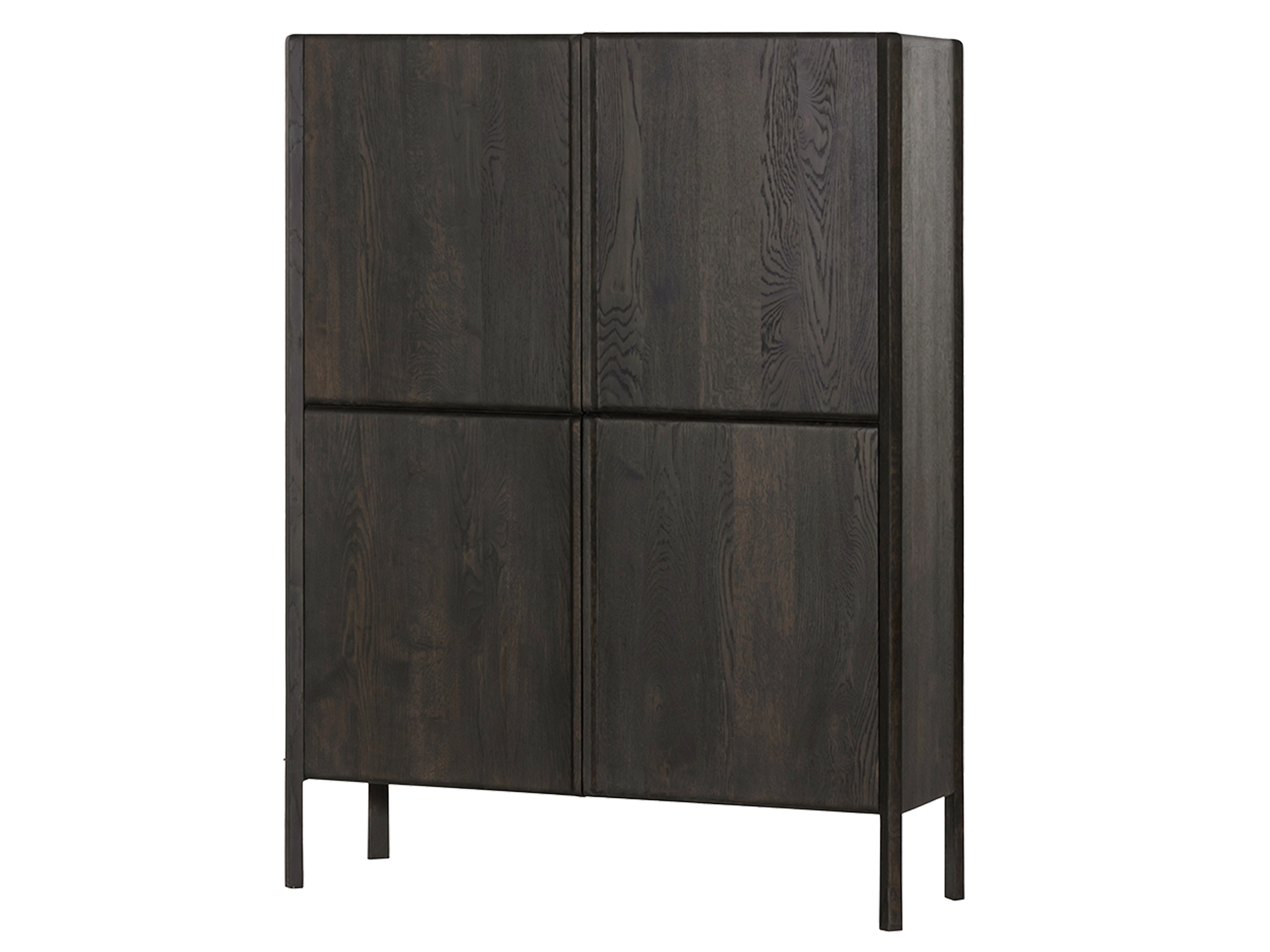 Opbergkast Amalfi - 120x42x160cm - 4 deurs