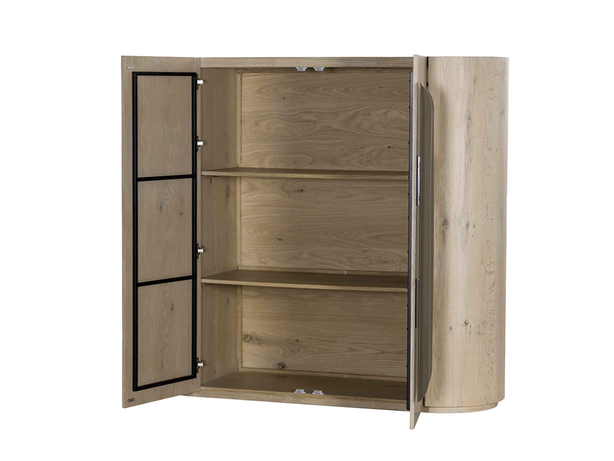 Opbergkast Urbano - 140x50x150cm - white wash