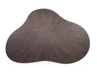 Salontafel Bobbie - donkerbruin - 150x110x25cm Salontafel Bobbie - donkerbruin - 150x110x25cm