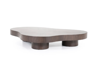 Salontafel Bobbie - donkerbruin - 150x110x25cm Salontafel Bobbie - donkerbruin - 150x110x25cm