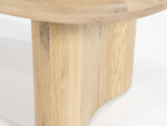 Salontafel Curvea - 140x60x35cm - naturel