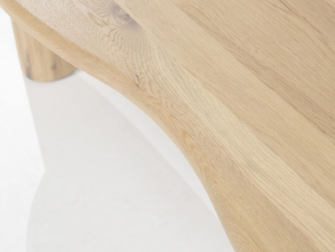 Salontafel Curvea - 140x60x35cm - naturel