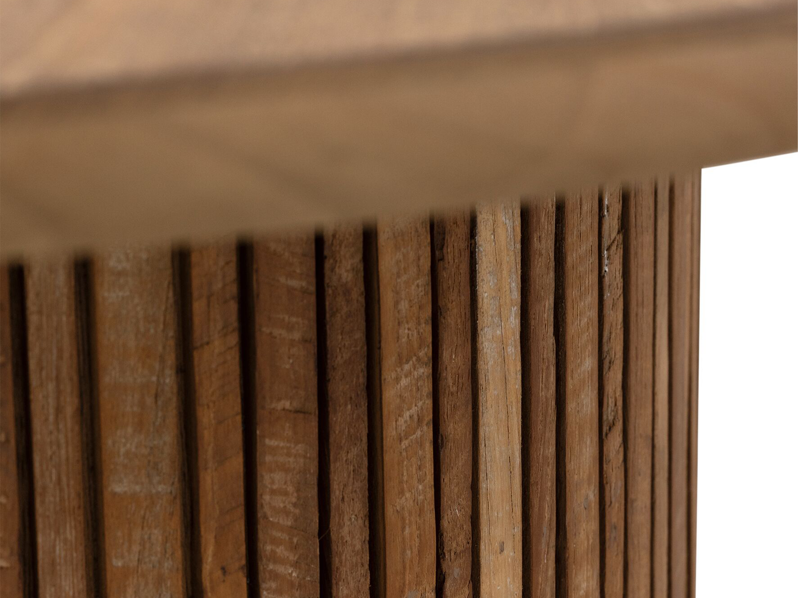 Salontafel Lagoon - Ø90x35cm - teakhout top