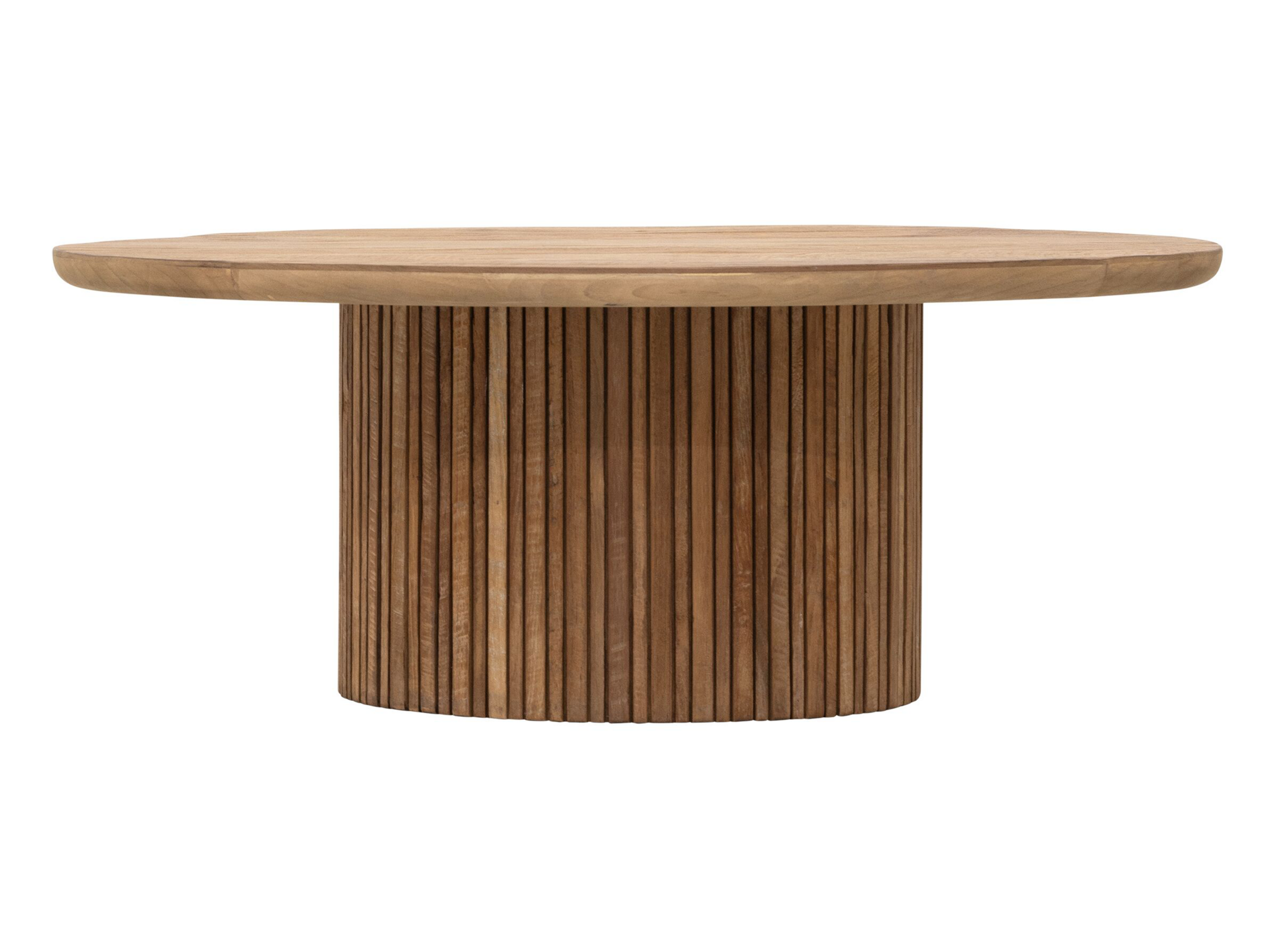 Salontafel Lagoon - Ø90x35cm - teakhout top