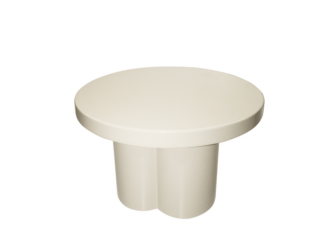 Salontafel Noa - off white - Ø56.5x35.5cm