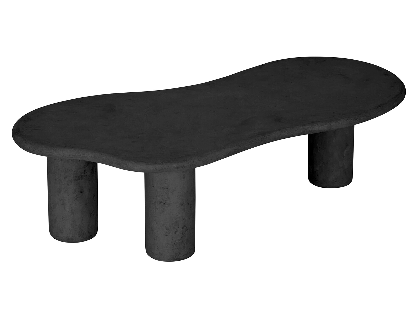 Salontafel Olden - 130x69x35cm - organisch - pepper