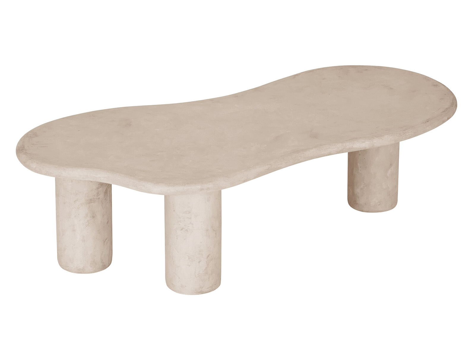 Salontafel Olden 130x69x35cm - organisch - sand