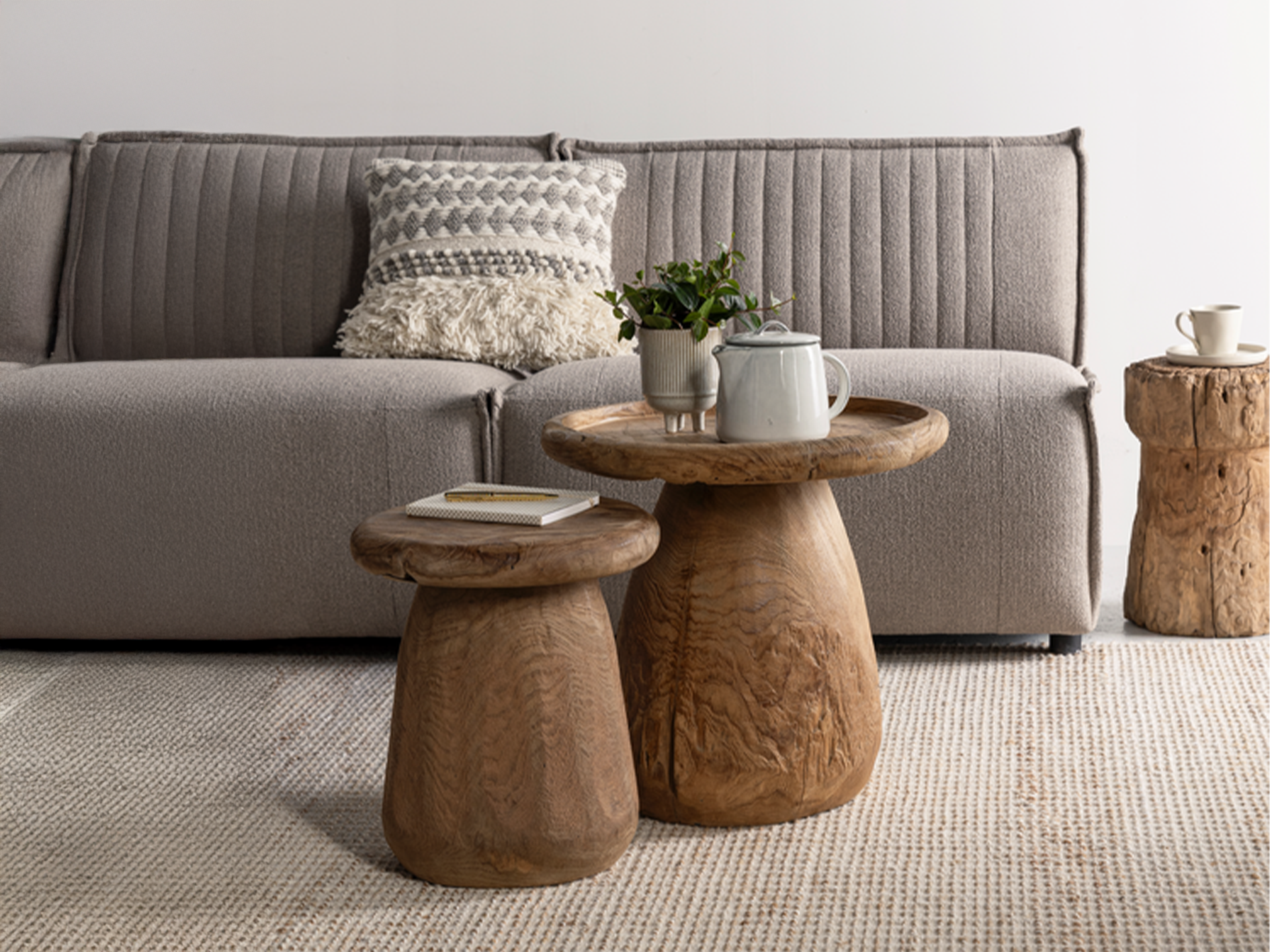 houten salontafeltjes