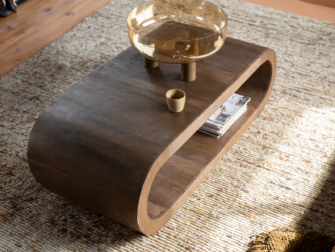 mangohouten salontafel