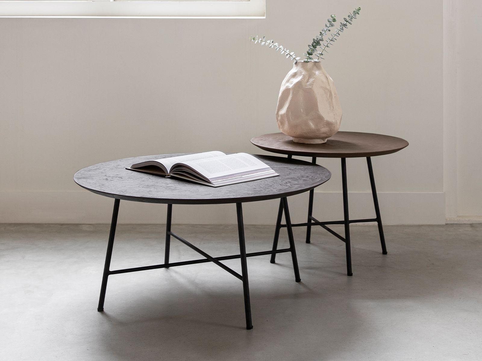 salontafel set betonlook