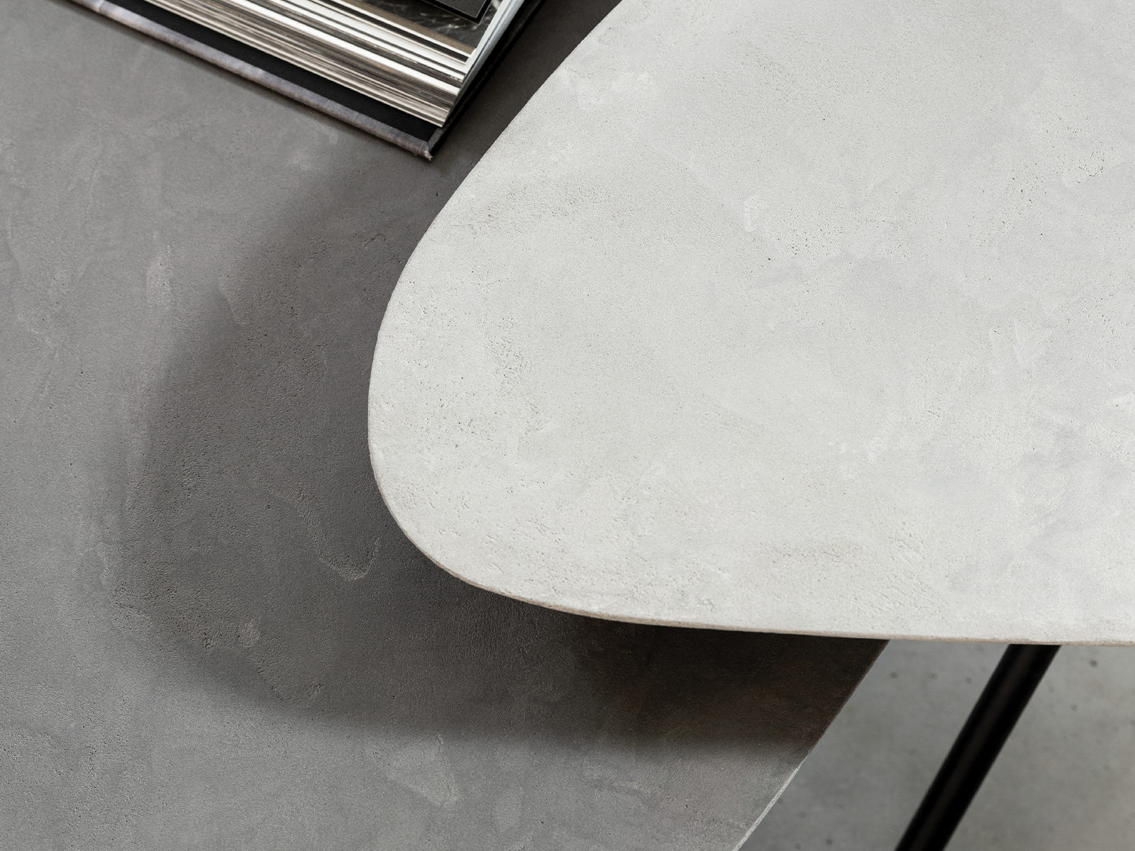 grijze salontafel set