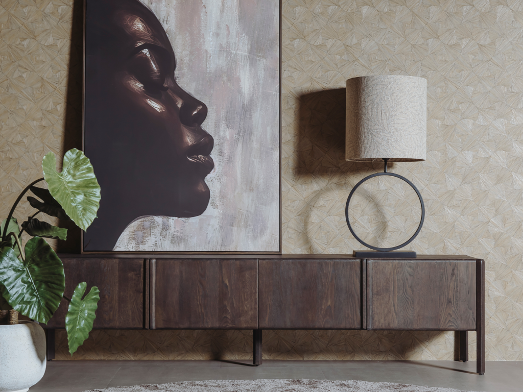 Design tv-meubel met minimalistische uitstraling