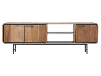 TV-meubel Budal 185x60x40cm - 3 deuren - 2 vakken