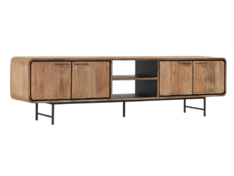 TV-meubel Budal 225x60x40cm - 4 deuren - 2 vakken