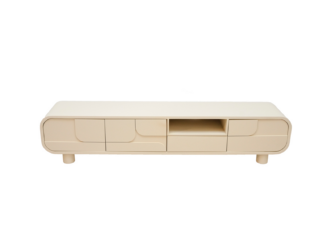 beige tv meubel opbergruimte