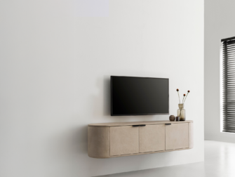 TV-meubel Grandora - 170x40x43cm - 3 deurs - hangend