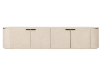 TV-meubel Grandora - 200x40x43cm - 4 deurs - hangend TV-meubel Grandora - 200x40x43cm - 4 deurs - hangend