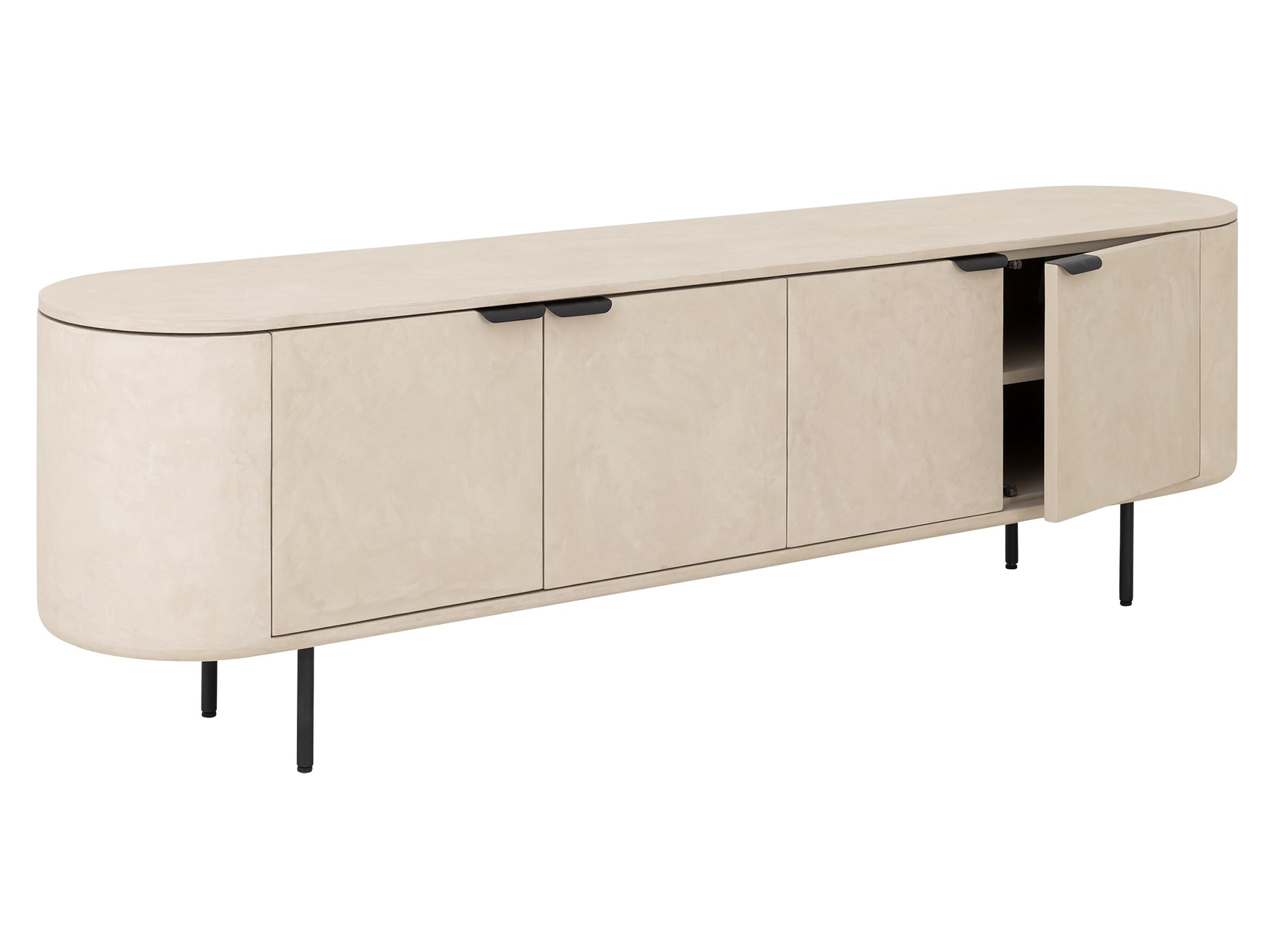 TV-meubel Grandora - 200x40x60cm - 4 deurs