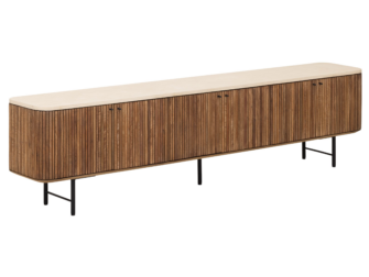 TV-meubel Lagoon - 220x35x55cm - stalen onderstel