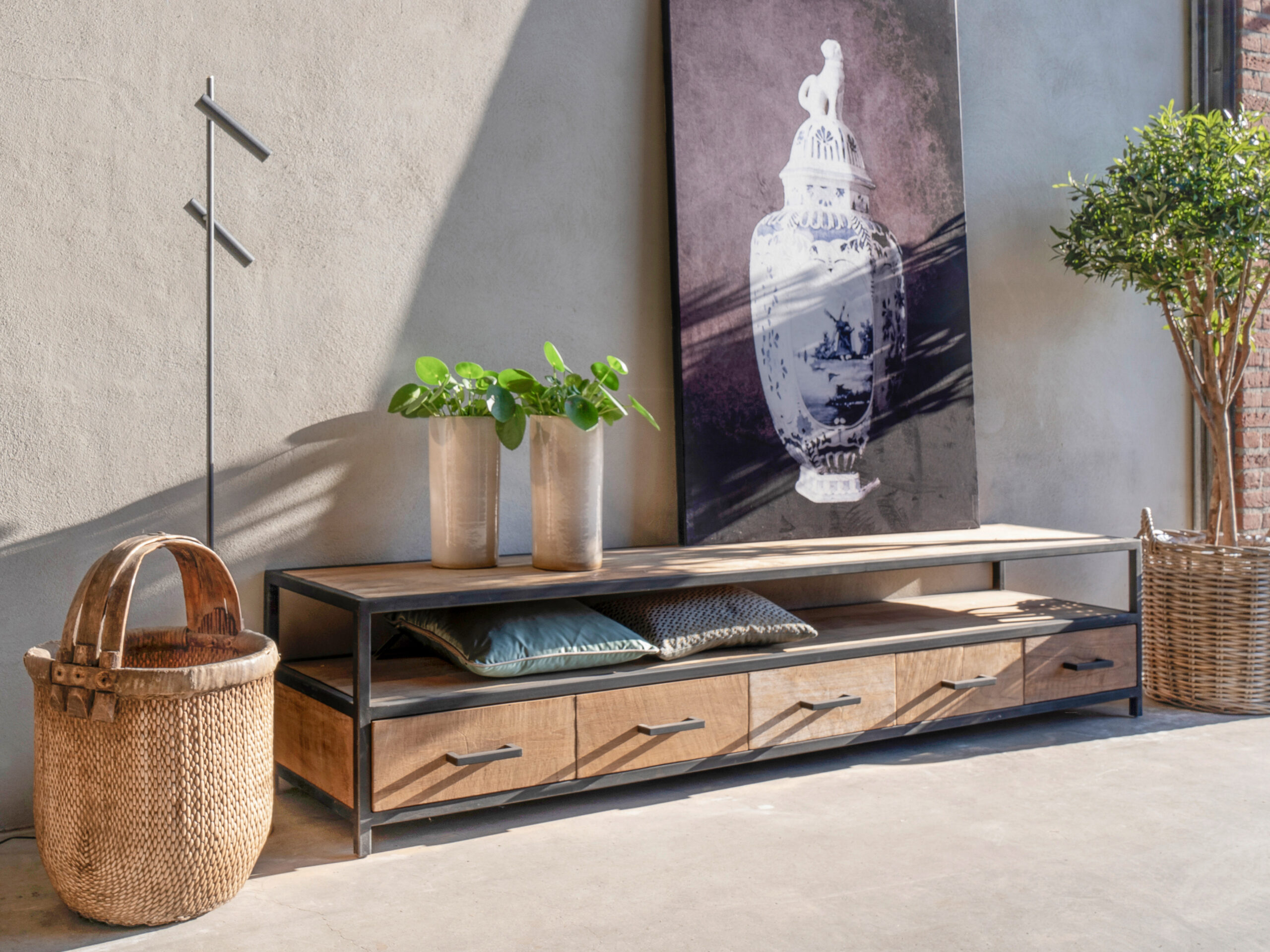 TV-meubel Maldini 220x45x45cm