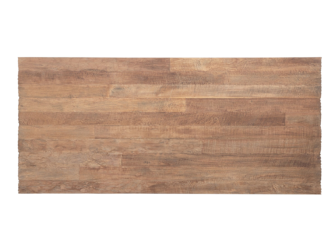 Bergerac teak eettafel van 220 cm, close-up van het tafelblad met natuurlijke houtnerf