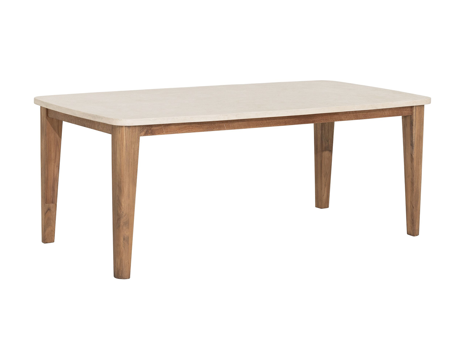 Tafel Dublin 250x100x76cm - mortex - teakhout