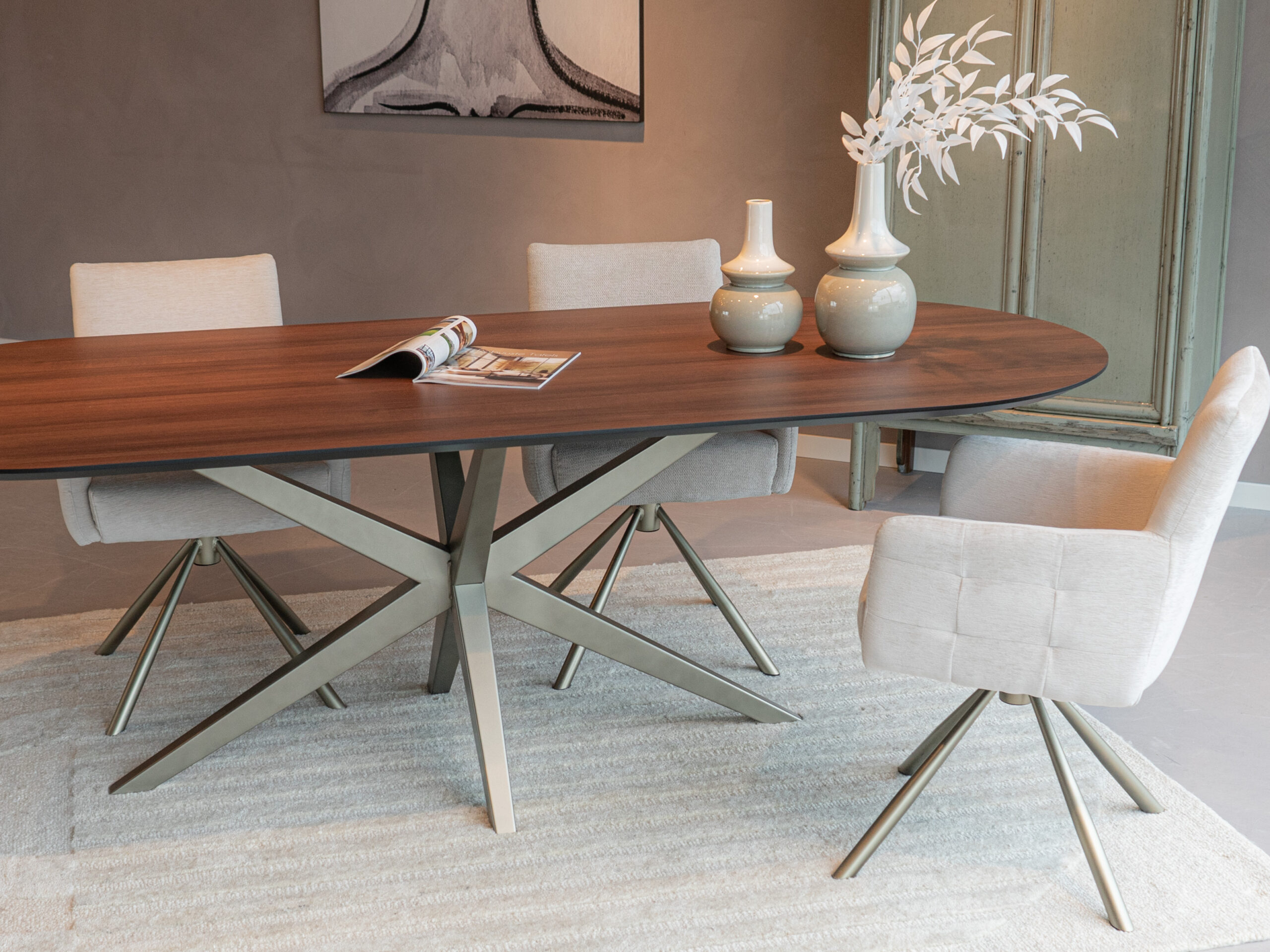 opmaat gemaakt HPL eettafel