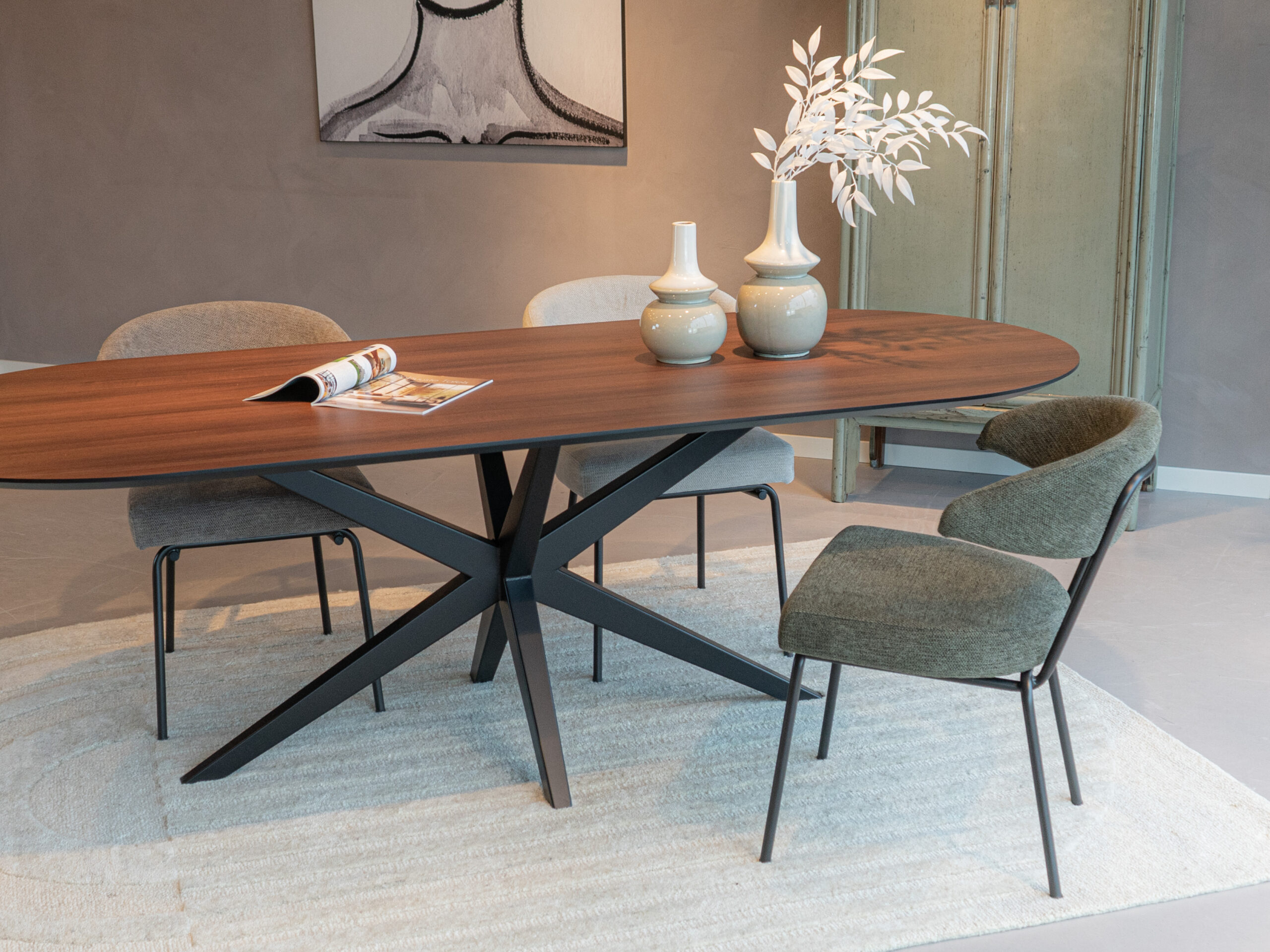 diverse afmetingen HPL eettafel