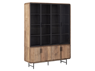 Vitrinekast Budal - 160x40x220cm