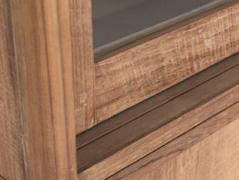 Vitrinekast Dublin - 120x40x210cm