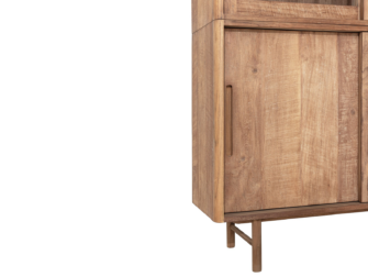 Vitrinekast Dublin - 120x40x210cm