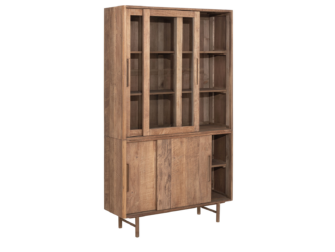 Vitrinekast Dublin - 120x40x210cm